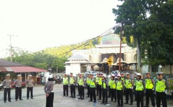 Tampil Meyakinkan, Kasatlantas Polres Pessel Gebrak Operasi Patuh Langkisau 2018