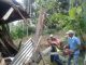 Warga Padang Ganting Dapat Musibah, Rumah Kayu Ditimpa Pohon Kelapa