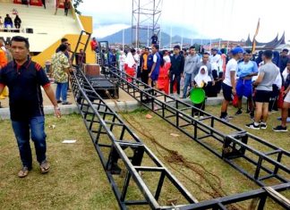 Korban Berjatuhan, Sound Syatem Kemah Budaya Nasional Tumbang