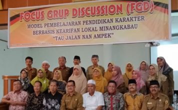 Tingkatkan Karakter Bangsa, Alfian Jamrah Kemas Buku Model Tau Jalan Nan Ampek