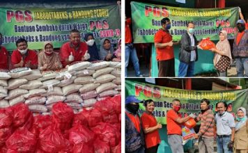 Peduli Anggota Terdampak Corona, PGS Jabodetabek Plus Bagikan Sembako