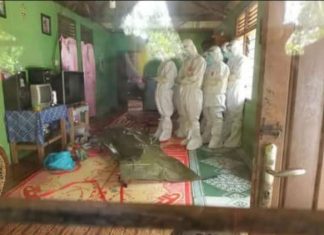 Tukang Bakso Meninggal, Almarhum Disholatkan dan Dimakamkan Pakai Protap Covid 19