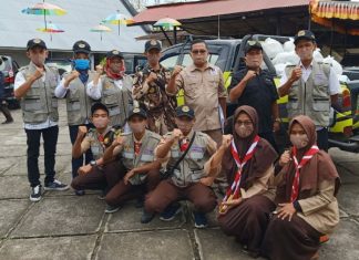 Peduli Warga Terdampak Corona, Kwarcab 0304 Tanah Datar Gelar Aksi Sosial