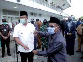 Serius Hadapi New Normal, Pengurus Masjid, Imam dan Garin Jalani Rapid Test