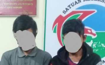 Simpan Shabu, Dua Pelaku Ditangkap Sedang Main Dimino di Warung