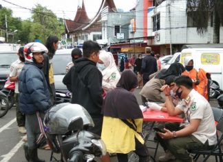 Tegakkan Perda AKB, Tim Gakkumdu Terus Lancarkan Razia di Tanah Datar