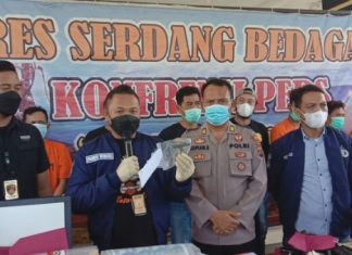 Cetak dan Edarkan Uang Palsu, Pria MS Kini Meringkuk di Ruang Tahanan Polisi