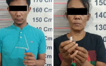 Hisap Sabu di Kamar Rumah Kontrakan, Dua Tersangka Digrebek Polisi