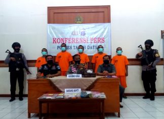 Operasi Antik Singgalang 2021, Polres Tanah Datar Ungkap Lima Kasus Narkotika