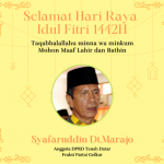 iklan Syafaruddin Dt.Marajo lebaran 1442h