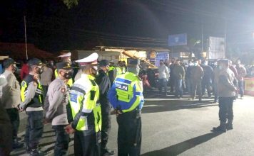 Antisipasi Balap Liar, Polres Tanah Datar dan Jajaran Gelar Patroli Gabungan