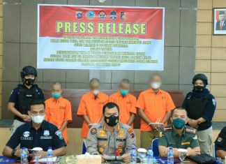 Rambah Hutan Taman Nasional Kerinci Seblat, Empat Pria Diamankan Polisi
