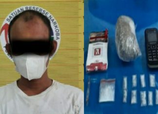 Sering Berpesta Narkoba, Seorang Pria Ditangkap Polisi di Pasir Jaya Tanah Datar