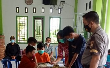 Empat Remaja Tanggung Curi Barang Warga, Bhabinkamtibmas Berikan Edukasi