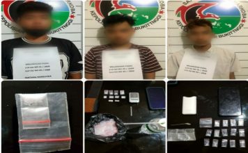 Temukan Sabu, Tiga Pemuda Ditangkap Polres Bukittinggi di Tempat Berbeda