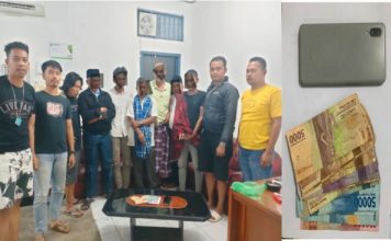 Diduga Terlibat Judi Online “Dewa Togel”, Enam Warga Padang Magek Ditangkap Polisi