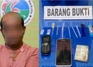 Warga Serambi Mekah Bawa Sabu, Polisi Tangkap Pelaku di Depan Gedung M. Syafe