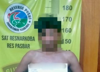 Edarkan Narkotika Jenis Sabu, Seorang Resedivis Kasus Sama Ditangkap Polisi