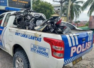 Sigra Tabrak Dua Sepeda Motor, Satu Meninggal dan Satu Lagi Luka-luka