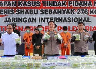 Polisi Tangkap 276 Kg Sabu, Tersangka Sembunyikan dalam Mobil Berisikan Kelapa