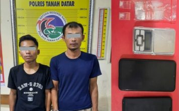 Diduga Lakukan Penyalahgunaan Narkotika, Dua Pemuda di Lintau Buo Utara Diamankan Polisi