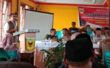 Peduli Nagari Sumaniak, Anton Yondra Pilih Hadiri Musnag Ketimbang Kunker