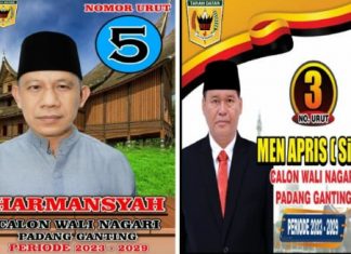 Terkait Irigasi Padang Ganting, Cawanag Harmansyah Ditantang Wagub Audy Joinaldy