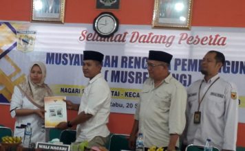 Sungai Patai Gelar Musrenbang, Anggota DPRD Nurhamdi Zahari Angkat Bicara