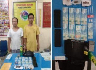 Diduga Edarkan Sabu dan Ganja, Dua Sekawan Berbeda Daerah Ditangkap Polisi