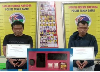Bisnis Narkoba Tak Pernah Henti, Polisi Tangkap Lagi Dua Terduga di Kecamatan Lima Kaum