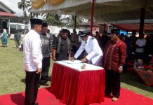 Dipimpin Camat Lintau Buo, Jabatan Wali Nagari Pangian Diserahterimakan