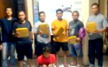 Gerebek Sebuah Rumah, Pelaku dan Enam Paket Ganja Diamankan Tim Spider