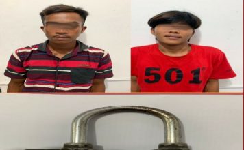 Curi Timbangan Digital di Huller, Dua Pemuda Diamankan Sat Reskrim Polres Tanah Datar