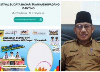 Berani Tampil Beda dalam 1N1E, 1.000 Sniper Meriahkan Festival Budaya Nagari Tuan Kadhi Padang Ganting