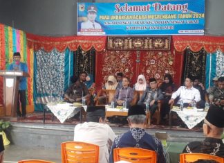 Sungai Tarab Gelar Musrenbang, Seknag Syufrihadi Sampaikan Realisasi APB Nagari Tahun 2024