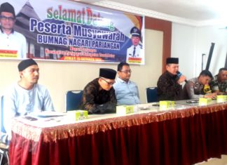 Nagari Pariangan Gelar Musnag, Wali Nagari Tasman Sebut Bumnag Tak Boleh Dibiarkan Stagnan