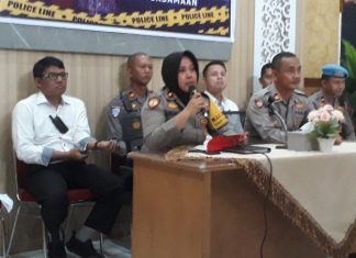 Polres Tanah Datar Gelar Konferensi Pers, Kasus Pidana Turun dan Narkoba Meningkat