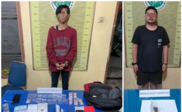 Simpan Sabu dan Ganja Kering, Polisi Tangkap Dua Orang Pelaku di Pekarangan Masjid dan Tempat Kos