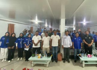 Menghabiskan Waktu Enam Hari, Kursus Pelatih Licency “D” Askab Inhil Ditutup Secara Resmi