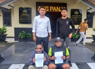 Diduga Sering Lakukan Pungli, Polisi Bekuk Dua Pelaku Premanisme di Jalan Raya Koto Baru