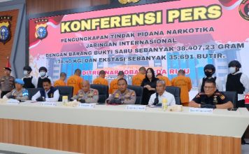 Pelaku Narkoba Jaringan Internasional Diungkap, Tugas Terstruktur dengan Upah Mencapai Rp. 140,- Juta