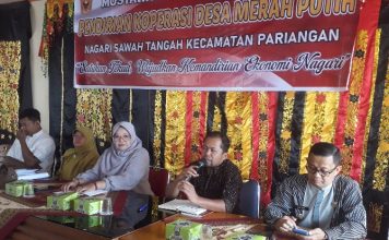 Sawah Tangah Gelar Musnagsus, Satukan Tekad Wujudkan Ekonomi Nagari Mandiri