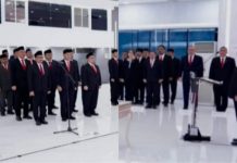 Lantik Sejumlah Pejabat Struktural, Menteri Nusron Tegaskan Pentingnya Sistem Rotasi Berkala