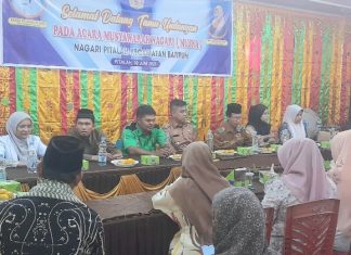 Gelar Musnag Terakhir, Wali Nagari Pitalah Minta Fokuskan Perencanaan untuk Peningkatan Ekonomi