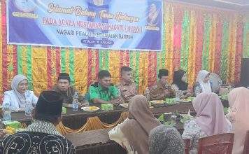 Gelar Musnag Terakhir, Wali Nagari Pitalah Minta Fokuskan Perencanaan untuk Peningkatan Ekonomi