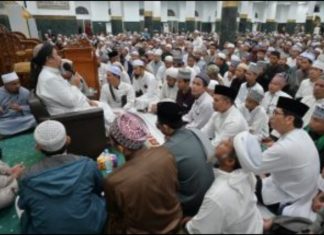 Terkait Meninggalnya Driver Ojol, Forkopimda Riau dan Driver Ojol Gelar Sholat Gaib dan Do’a Bersama