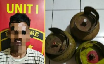 Masuk Warung dengan Bobol Dapur, Seorang Pria Gasak Gas, Bawang dan Minuman di Bukik Gombak