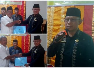 Buka Musrenbang Padang Gantiang, Wali Nagari Harmansyah Angkat Masalah Pertanian dan Irigasi