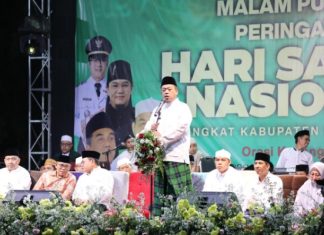 Peringatan HSN di Purwakarta, Menteri Nusron : Konstribusi Santri Jadi Fondasi Kemerdekaan Indonesia