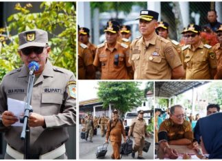 Ikuti Retreat di IPDN Sumbar, Bupati Eka Putra Lepas 75 Wali Nagari se Tanah Datar Menuju Baso